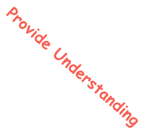 Provide Understanding